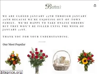 barbarascustomfloral.com