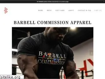 barbellcommissionapparel.com