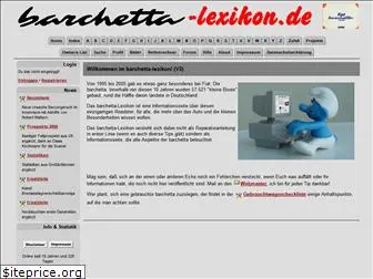 barchetta-lexikon.de