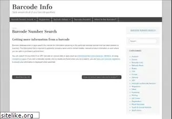 barcodeinfo.org