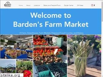 bardensfarmmarket.com