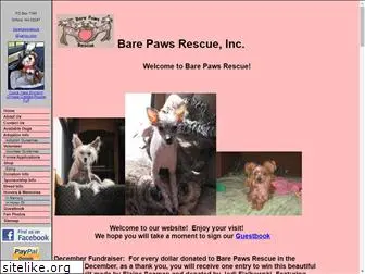 barepawsrescue.org