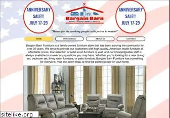 bargainbarnfurniture.net