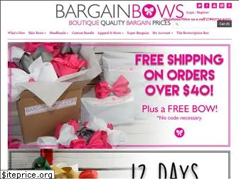 bargainbows.com