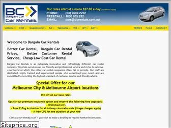 bargaincarrental.com.au