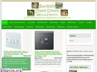 bargainshedstore.com