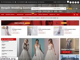 bargainweddinggowns.com