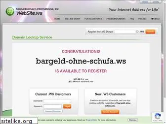 bargeld-ohne-schufa.ws