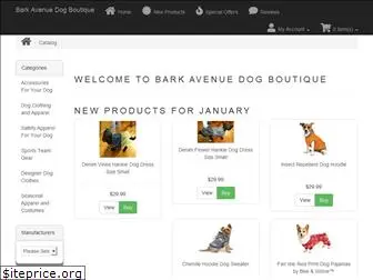 barkavenuedogboutique.com