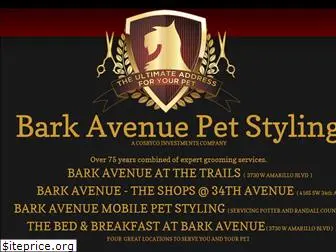 barkavenuepetstyling.com