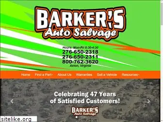 barkersautosalvage.com
