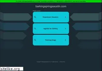 barkingspringsaustin.com