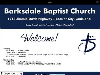 barksdalebaptist.org