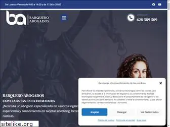 barqueroabogados.es