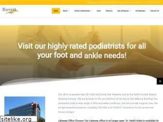 barrettpodiatry.com