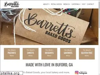 barrettsbakedgoods.com