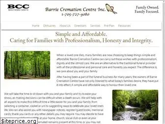 barriecremationcentre.com