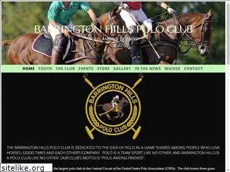 www.barringtonhillspolo.com