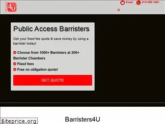 barristers4u.co.uk