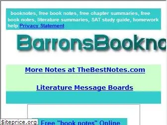 barronsbooknotes.com