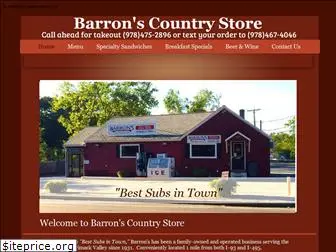 barronscountrystore.com