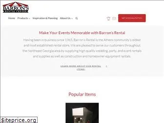 barronsrental.com