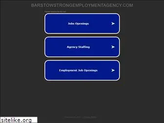 barstowstrongemploymentagency.com