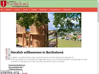 bartholomae.de