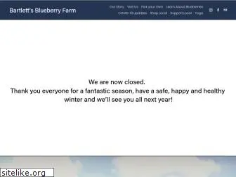 bartlettsblueberryfarm.com