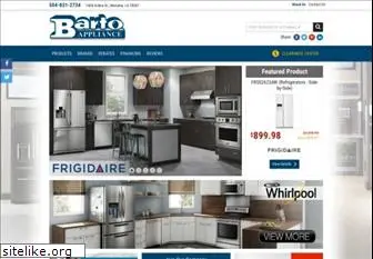 bartoappliances.com