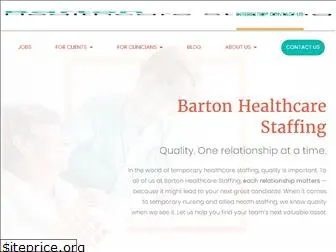 bartonhealthcarestaffing.com