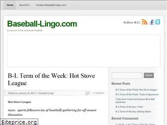 baseball-lingo.com