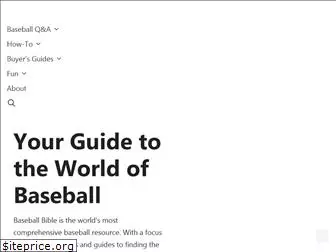 baseballbible.net