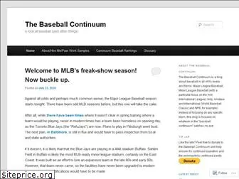 baseballcontinuum.com