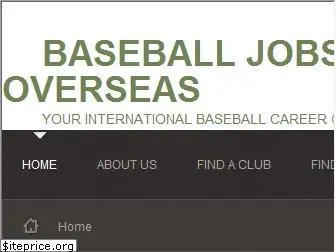 baseballjobsoverseas.com