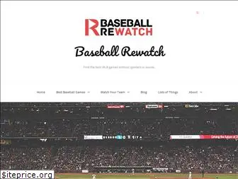 baseballrewatch.com