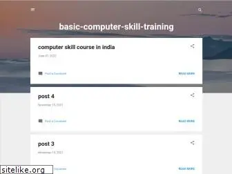 basic-computer-skill-training.blogspot.com