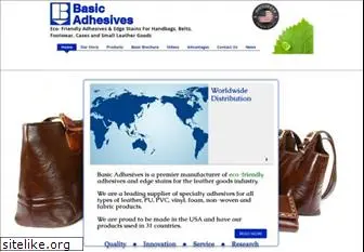 basicadhesivesleather.com