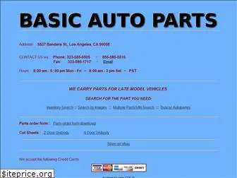 basicautoparts.net