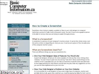 basiccomputerinformation.ca thumbnail
