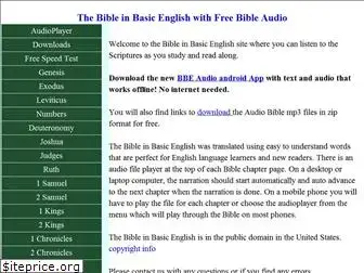 basicenglishaudiobible.com