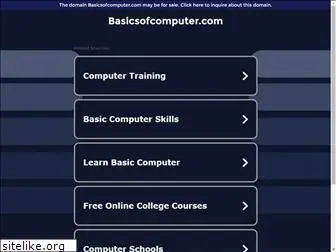 basicsofcomputer.com