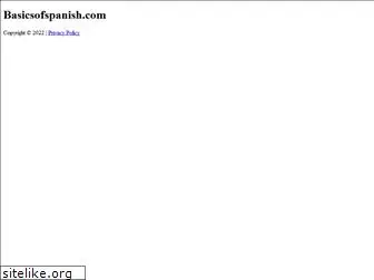 basicsofspanish.com