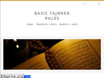 basictajweedrules.weebly.com