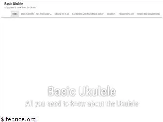 basicukulele.com