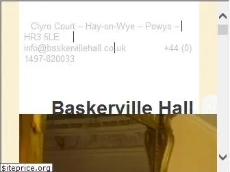 baskervillehall.co.uk