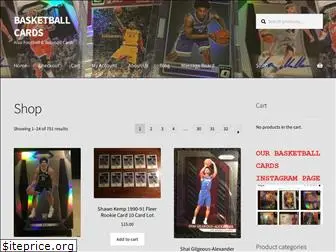 basketballtradingcardsforsale.com