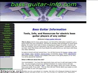 bass-guitar-info.com