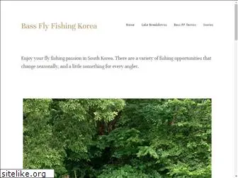 bassflyfishingkorea.com