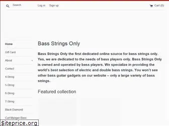 bassstringsonly.com